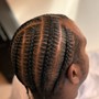 Men's Large plaits