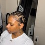 4 Straight Back Scalp/Cornrow Braids