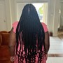 Small Knotless Braids