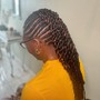 Medium Knotless Braids