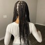 medium knotless braids