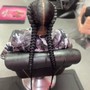 Kid's knotless Braids touch up