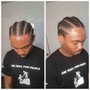 3-5 stich Cornrows