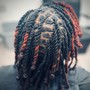 Loc Maintenance (Retwist via Backcomb/Palm Roll method)