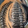 Medium Knotless Braids