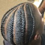 Men's cornrows