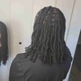 Smedium Knotless braids