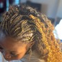 Medium Box Braids