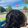 Men Braids/ Twists (half head)