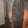 Knotless braids