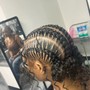 Hot girl Quick Weave(braids in front)