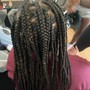 Medium Box Braids