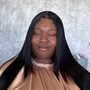 Bob Sew In W/Leave Out