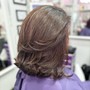 Blowdry, cabello largo