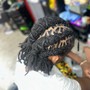 Natural Hair Box Braids (S)