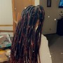 Knotless braids large