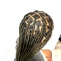 Box Braids Take Down