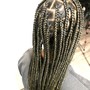 Box Braids Take Down