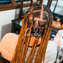 Knotless braids small