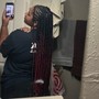 Medium Knotless Braids - Feed In