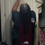 Medium Knotless Braids - Feed In