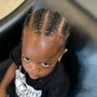 Kid braids (boy age 11 & under)