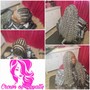 Crochet Mohawk with hair add