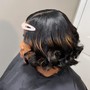 Bantu Knot Ponytail