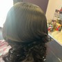 Natural Hair Silk Press