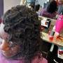 Natural Hair Shampoo and Style