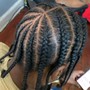 Natural Hair Cornrows