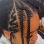 Stitch Braids (W/ Weave)