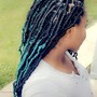 Boho Knotless Braids Med