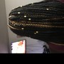 Medium box braids