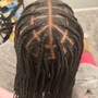 Medium Knotless Braids