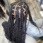 Jumbo Box Braids Feed In