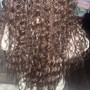 Medium knotless Braids