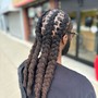 Men's Straight Back Braids