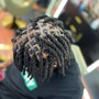 Rope Twist on Short Locs