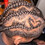 Cornrows w/ Weave