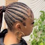 Little Girl Box or Knotless Braids (ages 2-7)