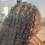 Faux Locs Re-Twist (New Human hair)