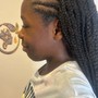 Butterfly locs Crochet hair included (shoulder)($25 deposit required)