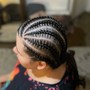 2 Cornrow Braids