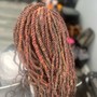 Medium Jumbo Underhand Goddess Braids