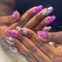 Acrylic Nails (freestyle)