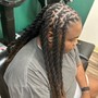 Men Braids Straight backs