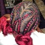 Kid's Styled Braids No Weave