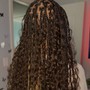 Large Natural Boho Braids