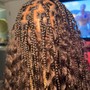 Large Natural Boho Braids